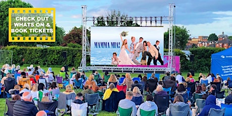 Mamma Mia! Outdoor Cinema at Shrewsbury College, Shropshire