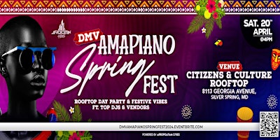 Image principale de Amapiano Spring Fest  - The Clash of South & West African Culture