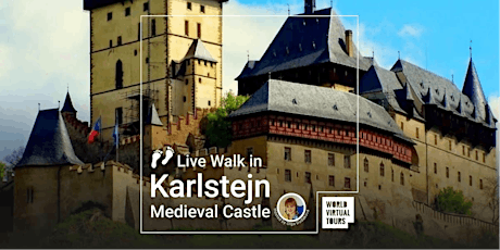 Live Walk in Medieval Karlstejn Castle