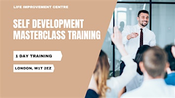 Self Development Masterclass, 1 day training primary image