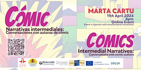 Imagem principal do evento Conversations with Comic Authors: Marta Cartu