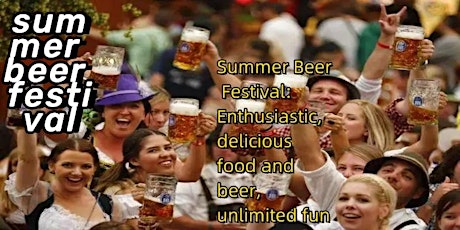 summer beer festival primary image