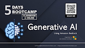 Hauptbild für 5 Day Generative AI Bootcamp for IT Professionals , Online and CLASS ROOM