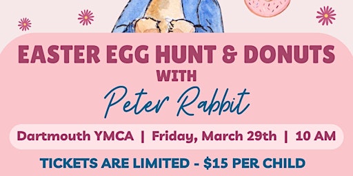 Imagem principal do evento Donuts with the Easter Bunny!