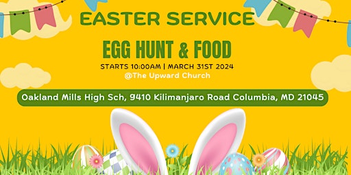 Easter  Service, Egg Hunt & Food  primärbild