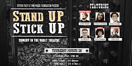 Imagem principal de Stand Up Stick Up - Comedy @ The Vault Theatre