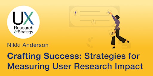 Primaire afbeelding van Crafting Success: Strategies for Measuring Research Impact Nikki Anderson