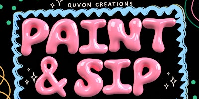 Imagem principal do evento Quvon Creations Paint & Sip