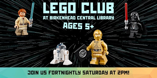 Imagem principal do evento Lego Club at Birkenhead Central Library