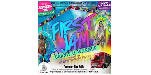 Immagine principale di First Jam Carnival Warm-Up 