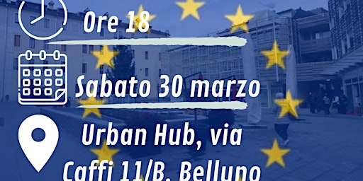 Imagen principal de Aperitivo europeo per dialogare insieme  dell'Europa