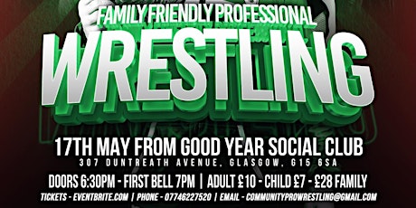 Community Pro Wrestling returns to Drumchapel