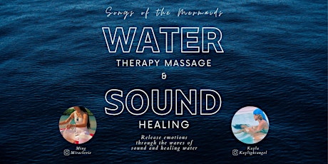 Water Therapy Massage and Sound Healing in Tulum