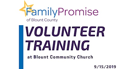 Volunteer Training primary image