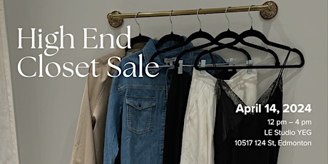 High End Closet Sale YEG