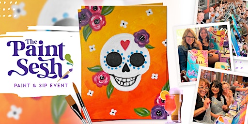 Paint & Sip Painting Event in Cincinnati, OH – “Little Skull” at Voodoo primary image