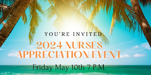 Imagem principal do evento 2024 Nurses Appreciation Event