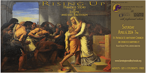 Imagem principal do evento Rising Up:  Handel’s Story of Joseph and his Brethren