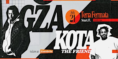 Primaire afbeelding van GZA & KOTA The Friend - Stuart