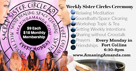 Weekly Sister Circle/Dowsing and Crystal Pendant Craft Ritual primary image
