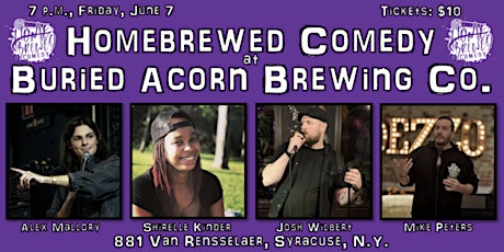 Homebrewed Comedy at Buried Acorn Brewing Company