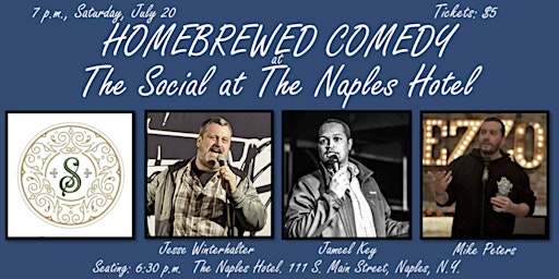 Primaire afbeelding van Homebrewed Comedy at The Social at The Naples Hotel