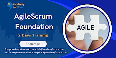 Immagine principale di AgileScrum Foundation  2 Days Training in Washington, D.C 