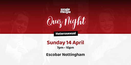 Primaire afbeelding van Singles Quiz Night @ Escobar (all ages)