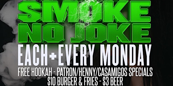 Free hookah Monday at cru! $150 bottles, free hookah, free vip tables
