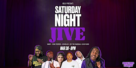 Backyard Comedy presents Saturday Night Jive