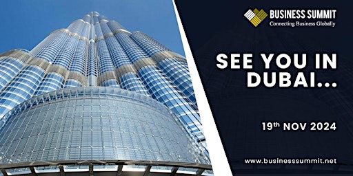Hauptbild für Investors Summit  Dubai UAE