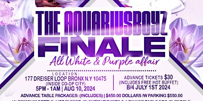 All White affair with a splash of Purple primary image