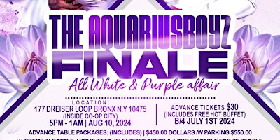 Imagen principal de All White affair with a splash of Purple