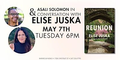 Imagem principal do evento Elise Juska Celebrates the Release of Reunion with Asali Solomon