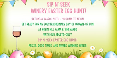 SIP N' SEEK ADULT EASTER EGG HUNT primary image