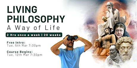 Living Philosophy Course - Registrations Open! primary image
