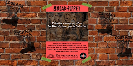 Bread and  Puppet Theater in San Antonio - Palestine Emergency Mass  primärbild