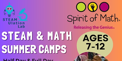 Imagem principal do evento STEAM & Math Summer Camps