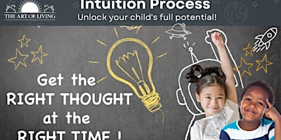 Imagen principal de Introduction to Intuition Process (Kids aged 5-17)