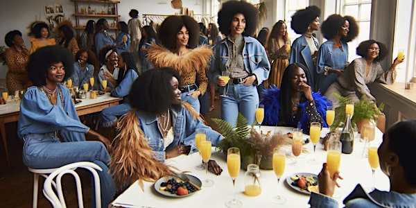 Mimosa in May Brunch: Denim and Feathers