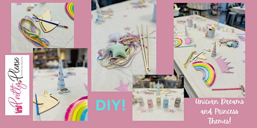 Imagem principal do evento Unicorn Dreams & Princess Themes: DIY Class!