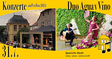 Primaire afbeelding van Duo Agua y Vino - Spanische Nacht: - 2. Konzert am Pavillon
