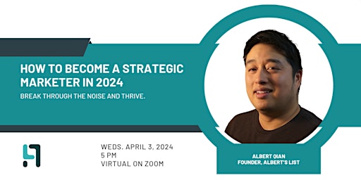 Imagen principal de How to Become a Strategic Marketer in 2024
