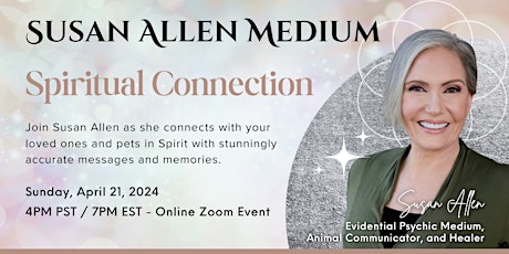 Spiritual Connection with Susan Allen Medium