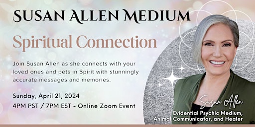 Immagine principale di Spiritual Connection with Susan Allen Medium 