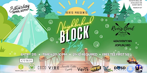 Imagem principal do evento Verts Presents: Neighborhood Block Party