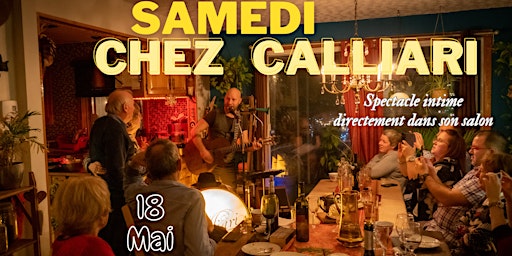 Imagem principal do evento SAMEDI CHEZ CALLIARI   -   18 MAI 2024
