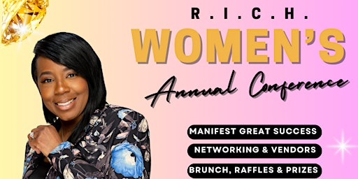 Imagem principal do evento R.I.C.H. Women 2nd Annual Women's Conference