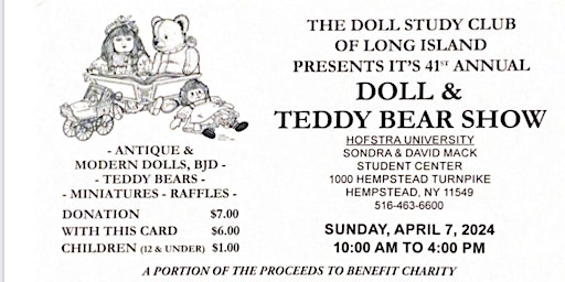Imagem principal do evento Doll & Teddy Bear Show