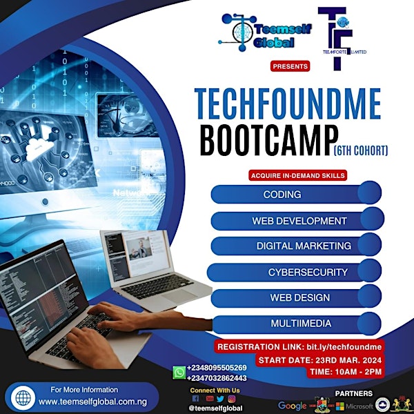 TECHFOUNDME BOOT CAMP - (6th Cohort)